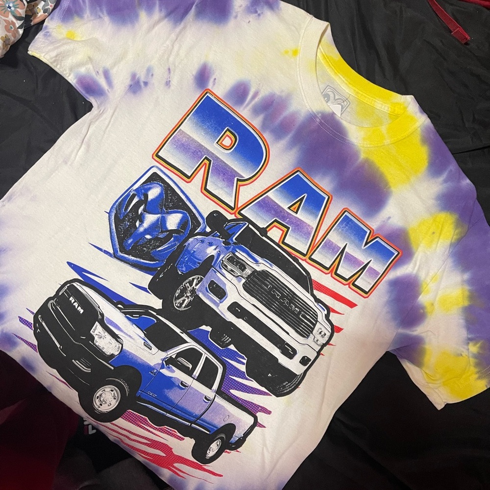 RAM Tie-Dye Graphic T-Shirt
